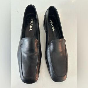 Prada Men's Black Loafers